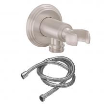 California Faucets 9126-60-PC - Wall Mounted Handshower Kit - Line Base