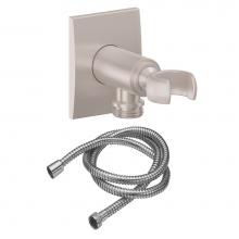 California Faucets 9126-70-PC - Wall Mounted Handshower Kit - Convex Base