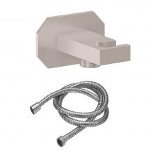 California Faucets 9126-C2-PC - Wall Mounted Handshower Kit - Octagon Base