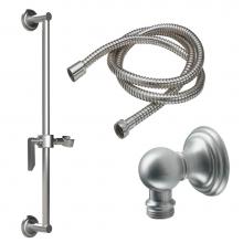 California Faucets 9127-45-MOB - Slide Bar Handshower Kit - Lever Handle with Concave Base