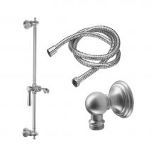 California Faucets 9129-33-MOB - Slide Bar Handshower Kit - Lever Handle with Line Base