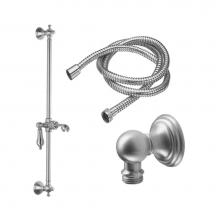 California Faucets 9129-55-MOB - Slide Bar Handshower Kit - Lever Handle with Line Base