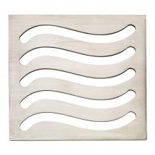 California Faucets 9173-A-MOB - Wave StyleDrain ® Trim Grid Only