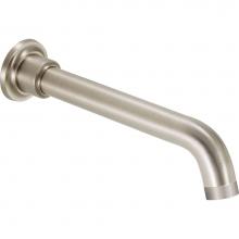 California Faucets D-30K-30-PC - Deluxe Wall Tub Spout with Knurled Spout Tip