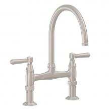 California Faucets K10-120-33-PC - Bridge Kitchen Faucet