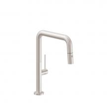 California Faucets K50-103-RB-MOB - Pull-Down Kitchen Faucet  - Quad Spout