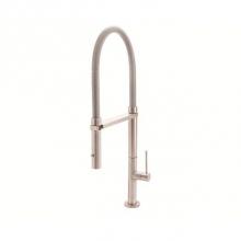 California Faucets K50-150-ST-RBZ - Poetto Culinary Pull-Out Kitchen Faucet