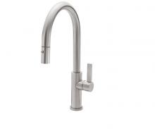 California Faucets K51-102-XX-PC - Pull-Down Kitchen Faucet - Low Spout