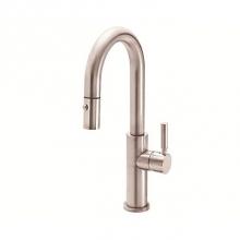 California Faucets K51-101-ST-RBZ - Corsano Pull-Down Prep/Bar Faucet