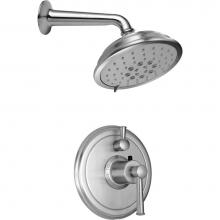 California Faucets KT01-48.25-PC - Miramar StyleTherm® 1/2'' Thermostatic Shower System with Single Showerhead