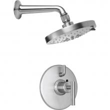 California Faucets KT01-66.25-PC - Tiburon StyleTherm® 1/2'' Thermostatic Shower System with Single Showerhead