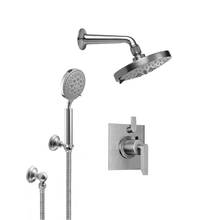 California Faucets KT02-45.25-RBZ - Rincon Bay Styletherm 1/2'' Thermostatic Shower System with Showerhead and Hand Shower