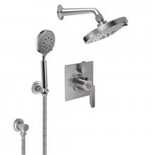 California Faucets KT02-45.25-PC - Rincon Bay StyleTherm® 1/2'' Thermostatic Shower System with Showerhead and Handsho