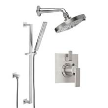 California Faucets KT03-77.25-RBZ - Morro Bay Styletherm 1/2'' Thermostatic Shower System with Hand Shower Slide Bar