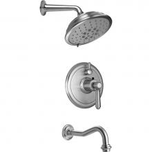 California Faucets KT04-33.18-PC - Montecito StyleTherm® 1/2'' Thermostatic Shower System with Showerhead and Tub Spou