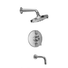 California Faucets KT05-66.25-RBZ - Tiburon Styletherm 1/2'' Thermostatic Shower System with Shower Head and Tub Spout