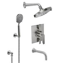 California Faucets KT07-45.25-RBZ - Rincon Bay Styletherm 1/2'' Thermostatic Shower System with Hand Shower Hook and Tub Spo