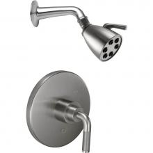 California Faucets KT09-30K.25-PC - Descanso Pressure Balance Shower System with Single Showerhead