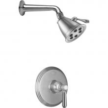 California Faucets KT09-33.25-PC - Montecito Pressure Balance Shower System with Single Showerhead