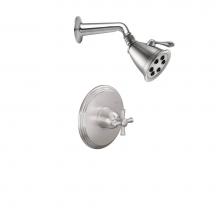 California Faucets KT09-48X.25-PC - Miramar Pressure Balance Shower System with Single Showerhead