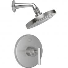 California Faucets KT09-66.25-PC - Tiburon Pressure Balance Shower System with Single Showerhead