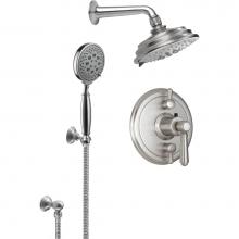 California Faucets KT12-33.25-PC - Montecito StyleTherm® 1/2'' Thermostatic Shower System with Showerhead and Handshow