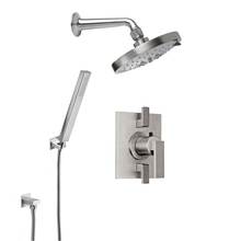 California Faucets KT12-77.25-RBZ - Morro Bay Styletherm 1/2'' Thermostatic Shower System with Shower Head and Hand Shower o