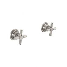 California Faucets TO-3006XKL-RBZ - 2 Handle Tub And Shower Trim Only - Knurl