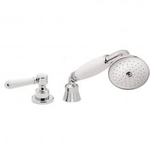 California Faucets TO-35.13.18-PC - Traditional Handshower & Diverter Trim Only for Roman Tub