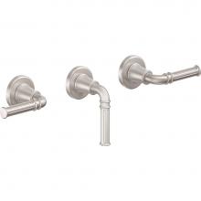 California Faucets TO-C103L-PC - 3 Handle Tub and Shower Trim Only