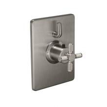 California Faucets TO-THC1L-30XK-RBZ - StyleTherm® Trim Only With Single Volume Control - Knurl