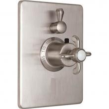 California Faucets TO-THC1L-61XD-PC - StyleTherm® Trim Only with Single Volume Control