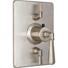 California Faucets TO-THC2L-46-MWHT - StyleTherm® Trim Only with Dual Volume Control