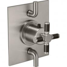 California Faucets TO-THF2L-30XF-PC - StyleTherm® Trim Only with Dual Volume Control