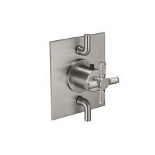 California Faucets TO-THF2L-30XK-RBZ - StyleTherm® Trim Only With Dual Volume Control - Knurl