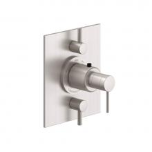 California Faucets TO-THF2L-52-RBZ - StyleTherm® Trim Only With Dual Volume Control