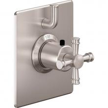 California Faucets TO-THQ1L-C1XS-PC - StyleTherm® Trim Only with Single Volume Control