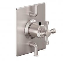 California Faucets TO-THQ2L-C1XS-MOB - StyleTherm® Trim Only with Dual Volume Control