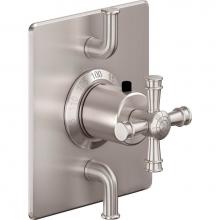 California Faucets TO-THQ2L-C1X-PC - StyleTherm® Trim Only with Dual Volume Control