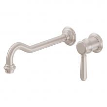 California Faucets TO-V3301-9-PC - Single Handle Lavatory Wall Faucet Trim Only