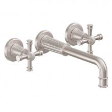 California Faucets TO-VC102X-9-MOB - Wall Lavatory Faucet