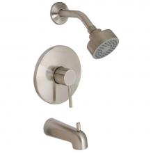 Huntington Brass P6380229 - Tub And Shower Trim Kit, Satin Nickel