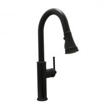 Huntington Brass K1830049-MYJ - Crest Kitchen Pulldown In Matte Black