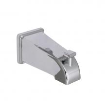 Huntington Brass P0629501 - Square Style Diverter Spout, Chrome