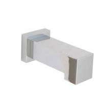 Huntington Brass P0929501 - Square Style Tub Spout Without Diverter