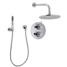 Huntington Brass P6680201-1 - Euro Carmel 1/2? Thermostatic Shower Trim Only