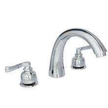 Huntington Brass S7320701 - Carmel Three Piece Roman Tub Filler Faucet