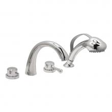 Huntington Brass S7424701 - 4-Pc Roman Tub Filler, Chrome