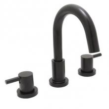 Huntington Brass W4580249-14 - Euro Widespread Lav Faucet In Matte Black