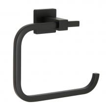 Huntington Brass Y1480549 - Razo Towel Ring In Pvd Matte Black Finish